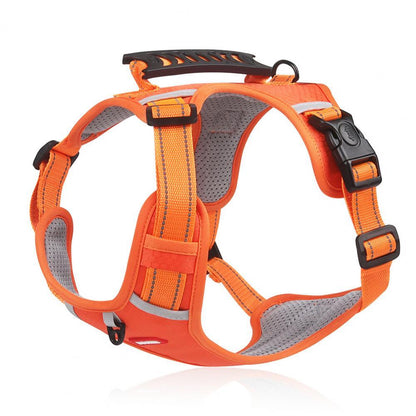 Reflective No-Pull Nylon Dog Harness