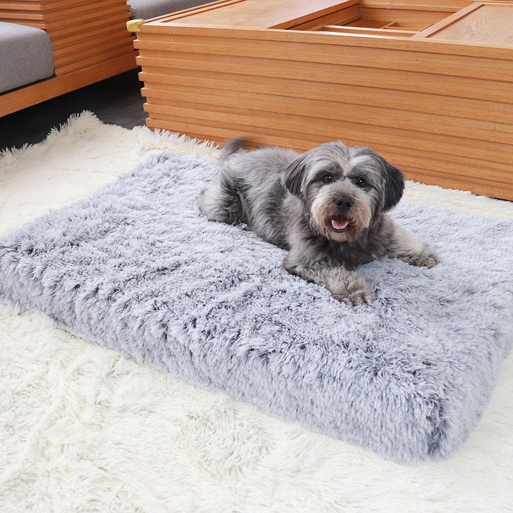 Plush Wave Deep Sleep Pet Bed