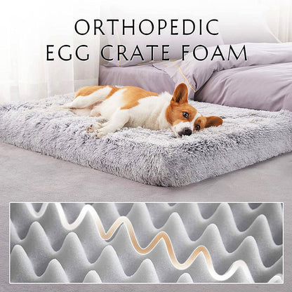 Plush Wave Deep Sleep Pet Bed